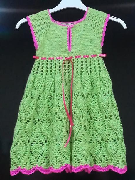 Detské háčkované šatky 25, 98