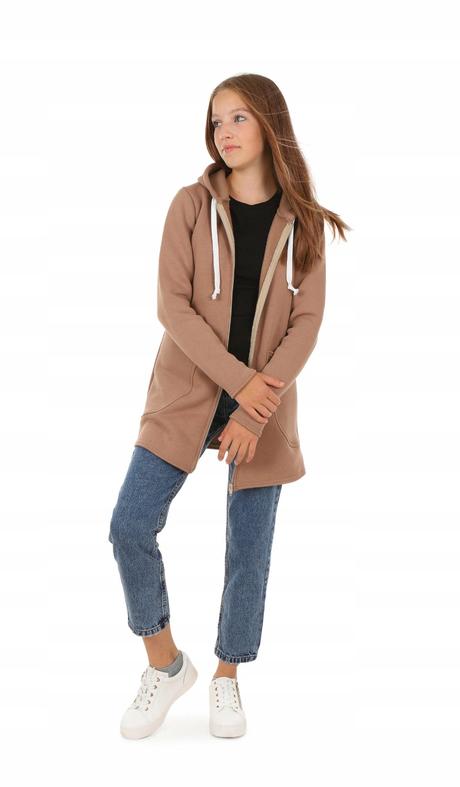 Dievčenská oteplená mikina ,mix farieb, 116 / 122 / 128 / 134 / 140