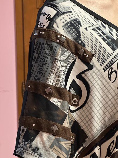 Dámske vzorované tričko, s