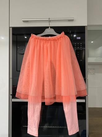 Legíny so sukňou velk.128, 128