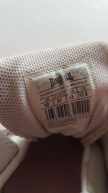 Predám dievčenské tenisky zn. lonsdale, lonsdale,30