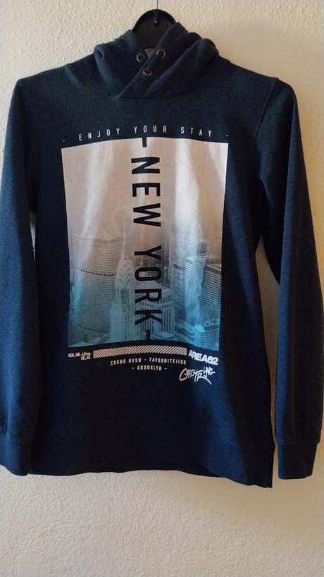 Chlapčenská mikina s nápisom new york, 170