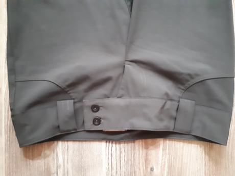 Elegantné šedé nohavice, 38