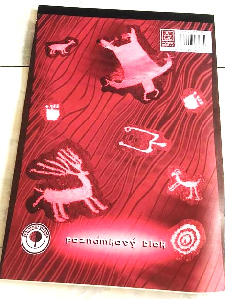 Poznámkový blok a4/3 ks,