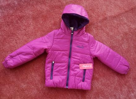 Surfanic dievčenská prešivaná bunda 7-8 rokov, 122 / 128