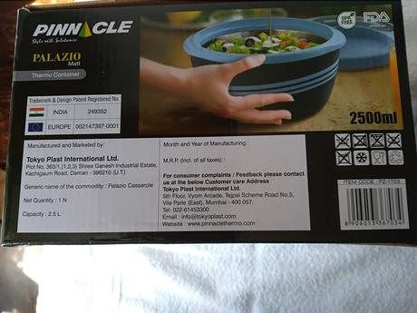 Termo 2,5 litrová nádoba, 