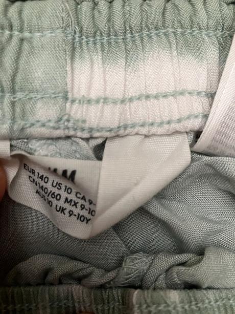 H&m letne nohavice, h&m,140