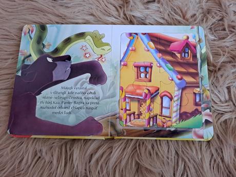 Kniha džunglí s puzzle, 