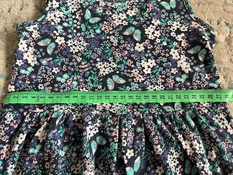 Šaty bez rukávov vel. 110/116, h&m,110