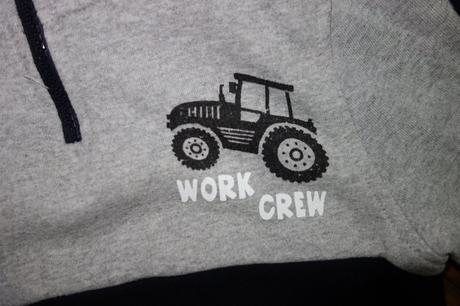 Mikina traktor 6-7 rokov, kiki&koko,122