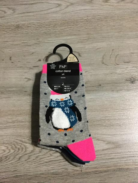 Vianočné ponožky ideálne aj ako darček, f&f,34 - xs