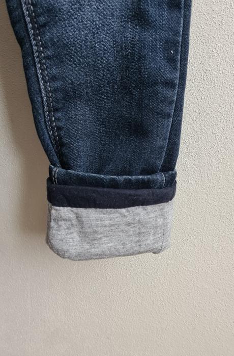 Zateplené dievčenské rifle vel. 92, palomino,92