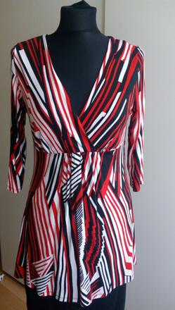 Top s asymetrickym vzorom zn. debenhans, 42