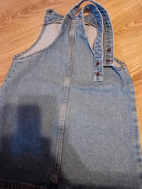 Riflová sukňa tchibo - veľkosť 110-116, tchibo,110