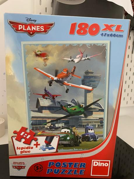 Puzzle, dino, planes, lietadla, 180xl dielikov, 