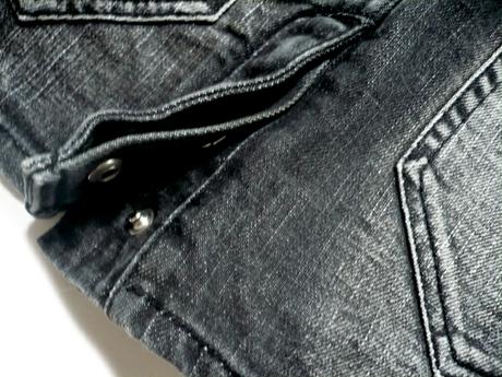 Riflová sukňa, h&m,38