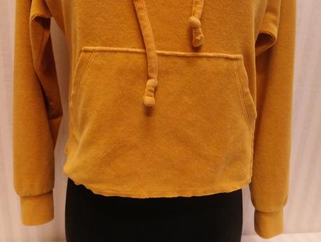 Dámska crop mikina klokanka, bershka, bershka,xs