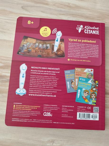 Kúzelné čítanie dobyvatelia pirátskeho pokladu, 