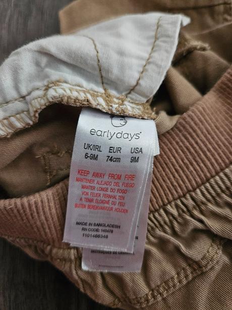 Early days hnedé nohavice 74, early days,74