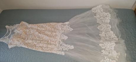 Svadobné šaty nádherné a výnimočné, m