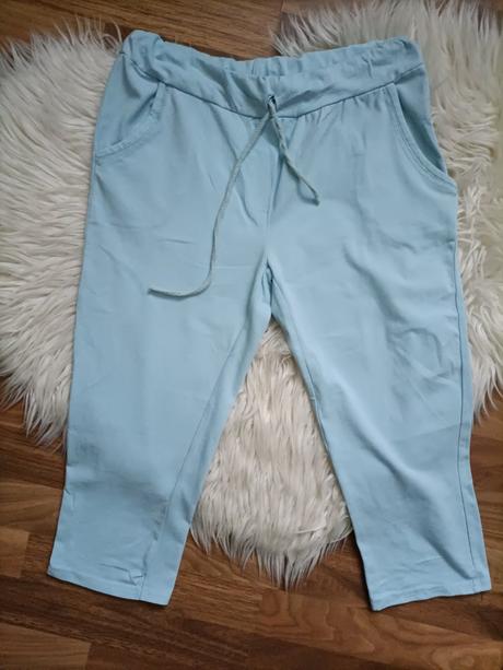 Dámske štýlové voľno časové teplákové nohavice, 