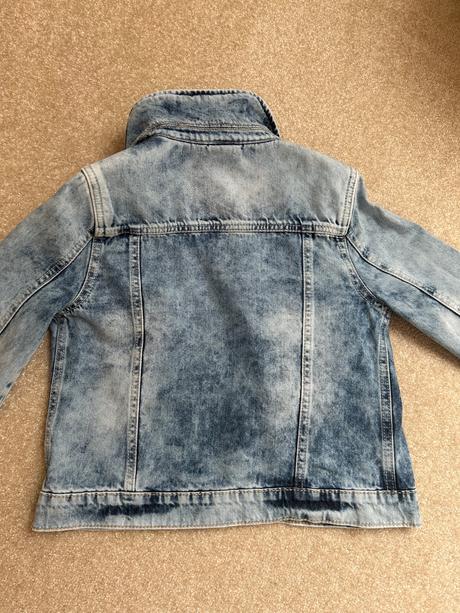 Riflová bunda veľ. 140/146, f&f,140