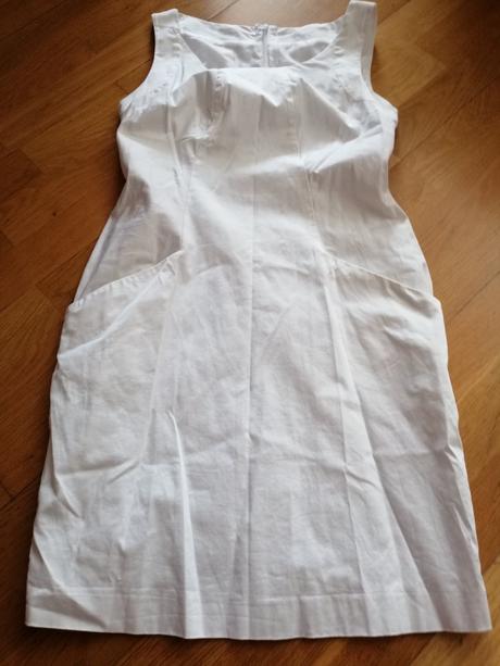 Biele šaty, orsay,40