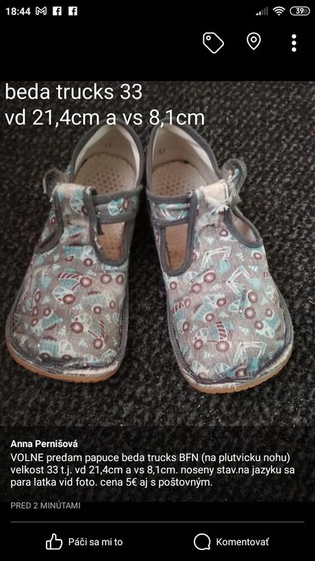 Papuce beda, beda,33