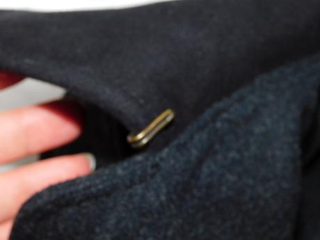 Luxusne panske vlnene glamurne pončo/kabat, l / m / s / xl