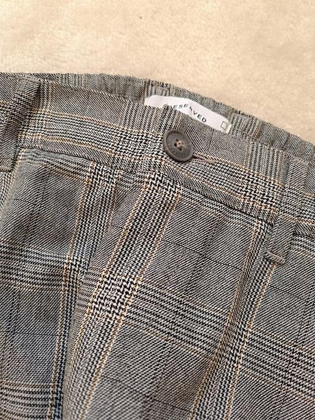 Elegantné kárované nohavice, slim strih, reserved,m