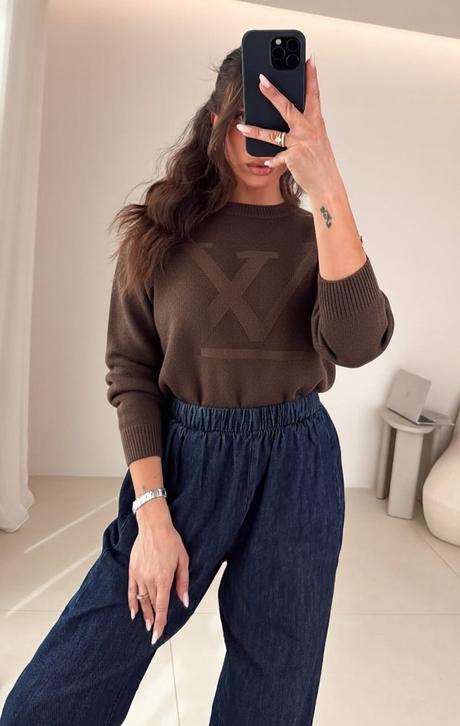 Louis vuitton originál sveter veľ.m/l, louis vuitton,m