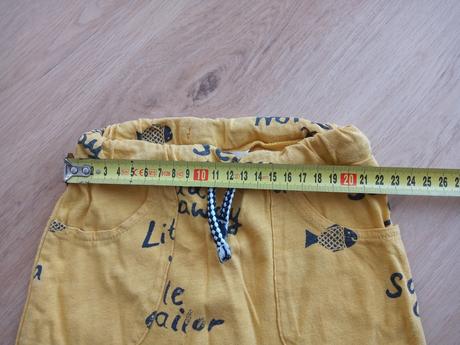 Tenké žlté tepláky h&m, h&m,80