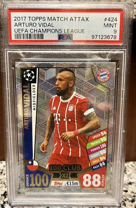 Futbalová karta - arturo vidal, 