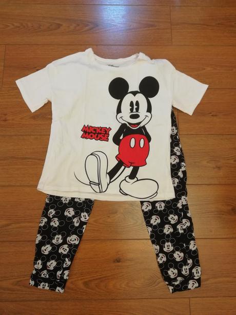 Bavlnene pyzamko nenosene, disney,m