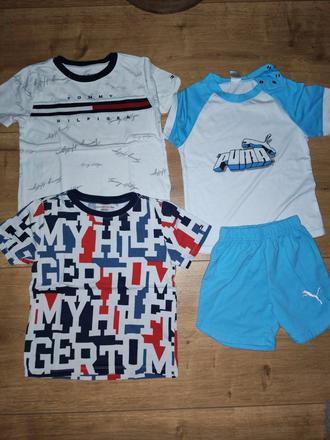 2 tričká tommy hilfiger, tommy hilfiger,116