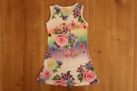 Letné šaty 110 (4-5r.) jednorožec - top stav, 110