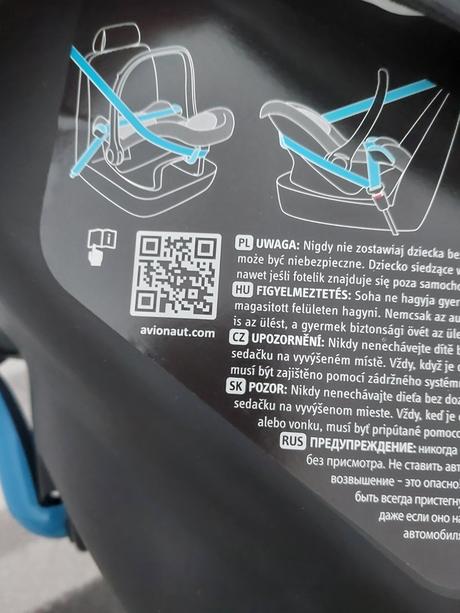 Vajíčko ( autosedačka ), avionaut