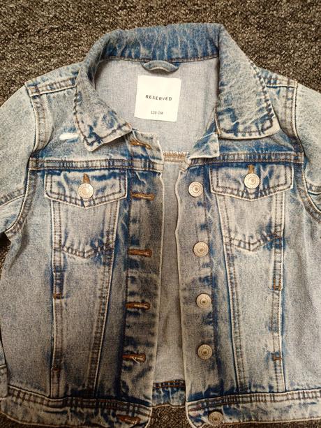 Krásna štýlová riflovka, reserved,128