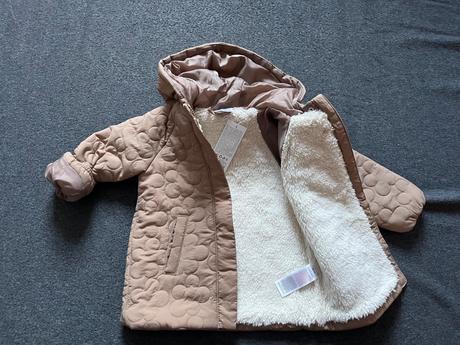 Bunda zateplená kožušinou, pepco,92