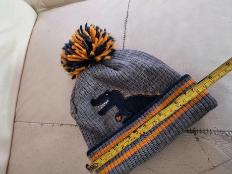 Zimná čiapka s dinosaurom 52, 52