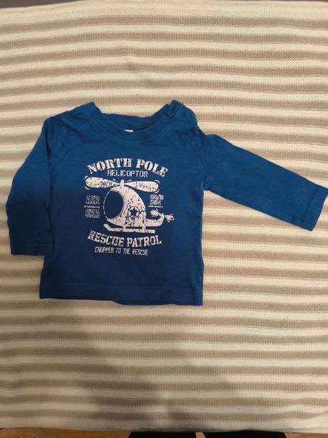 Tričko dlhý rukáv 3-6 m(62/68 cm), f&f,62