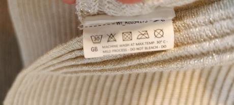 Top/ svetrík champan zlatá, reserved,s