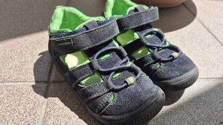 Chlapčenské barefoot sandálky protetika kendy navy, protetika,26