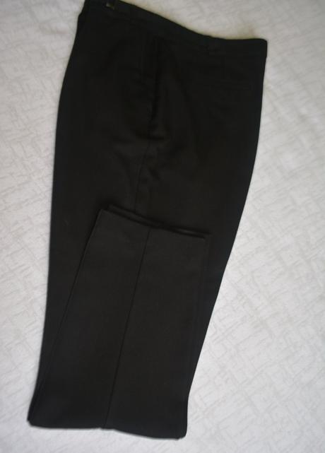 F&f - čierne nohavice veľ.l, f&f,l