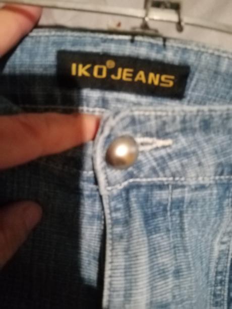 Dámske 3/4,riflove nohavice, 30