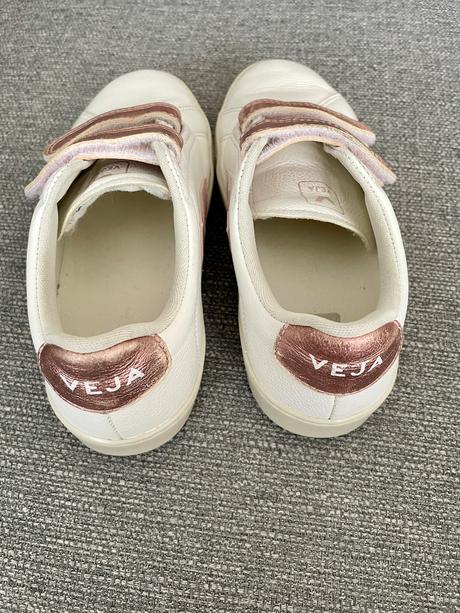 Kožené dievčenské topánky veja, 32