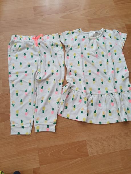 Letny ananasovy komplet, f&f,86