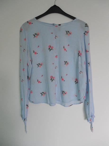 Kvietkovaná blúzka, h&m,38
