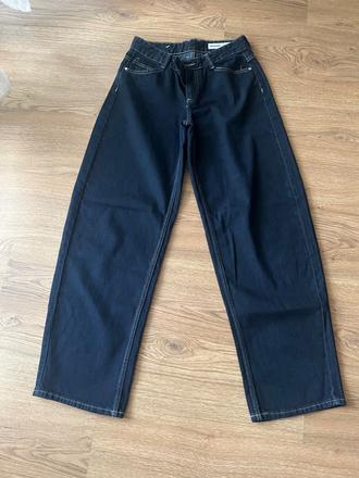 Bershka barrel jeans 34, bershka,xs