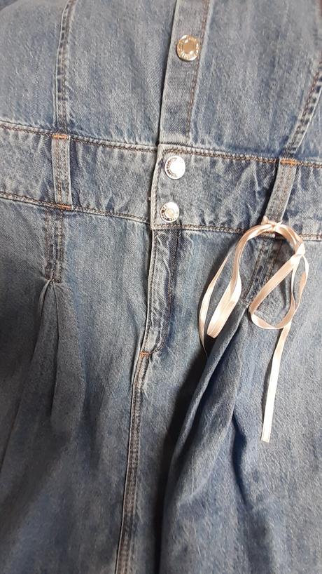 Denimové šaty, zara,164
